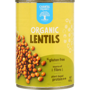 Chantal | Canned Organic Lentils / 400g