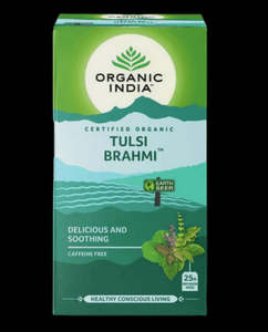 Teas: Organic India | Tulsi Brahmi / 25 bags