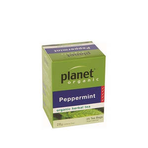 Teas: Planet Organic | Peppermint Tea / 25 Bags