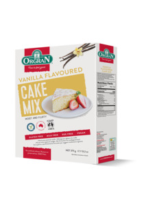 Baking Needs: Orgran | Vanilla Cake Mix GF / 375g