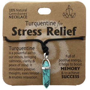 Gifts: Natural Gemstones - Turquetine for Stress Relief