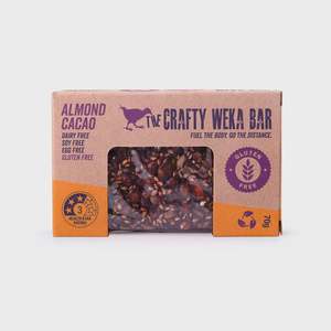 Snack Treats: Crafty Weka | GF Almond Cacao Bar / 70g