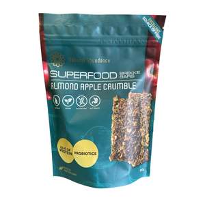 Natural Abundance - Almond Apple Crumble Brekkie Bars / 100g