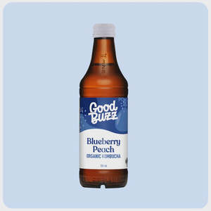Beverages: Good Buzz | Kombucha Blueberry Peach / 328ml