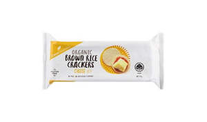 Pantry Goodness: Ceres | Organic Brown Rice Crackers - Cheese / 115g