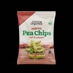 Ceres | Organic Pea Chips - Salt & Pepper / 100g