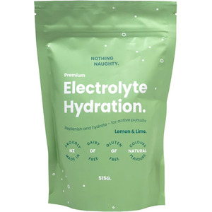 Nothing Naughty | Electrolyte Hydration Drink Powder - Lemon & Lime / 515g