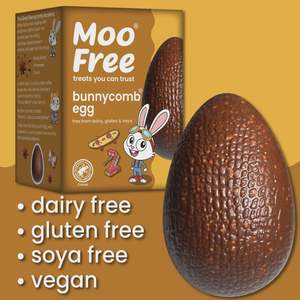 Easter: Moo Free | Easter Egg -Bunnycomb / 85g (Seasonal)