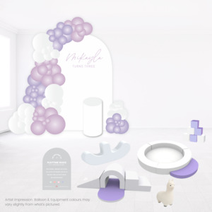 Luxe Soft Play: Bambini Party & Play Package - Lilac Dreams
