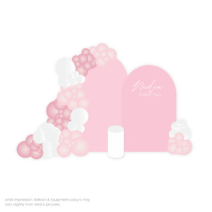Products: Duo Backdrop Package - Pink