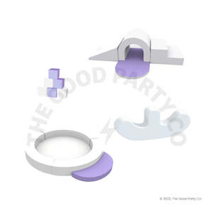 Bambini Soft Play Hire: Bambini Soft Play Package - Lilac Dreams