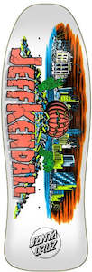 Skate Decks: Santa Cruz Kendall Pumpkin Reissue Deck 10"