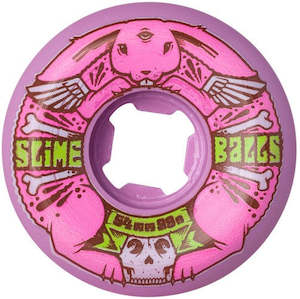 Wheels: Santa Cruz Slime Balls Jeremy Fish Bunny 99a Wheels / 54mm