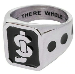 Shake Junt Drip Ring / Silver