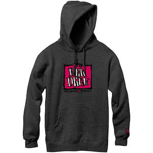 New Deal: New Deal Original Napkin Pullover Hoodie / Charcoal Heather