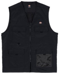 Mens Jackets: Dickies Angleton Utility Vest / Black
