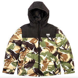 Mens Jackets: DGK Sanction Puffer Jacket / Camo.