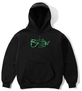 Butter Goods Scribble Pullover Hood / Black