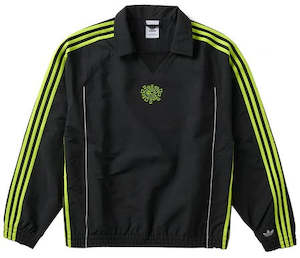 Mens Jackets: Adidas x Always Track Top Jacket / Black / Slime Green