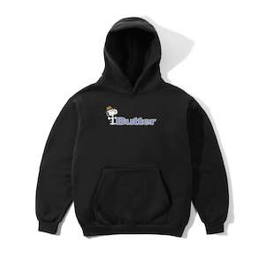 Butter Goods x Peanuts Spike Logo Pullover Hoodie / Black