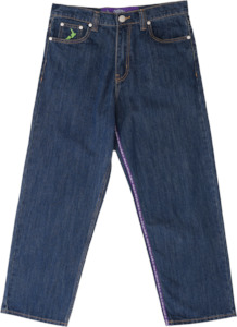 Mens Pants: Always Do What You Should Do Woven Purple Label Denim Pants / Dark Blue