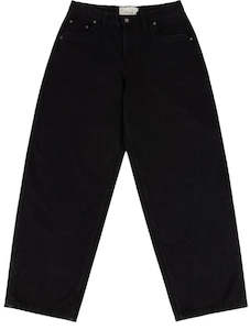 Dime Baggy Denim Pants / Black