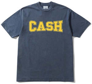 Cash Only Campus Tee / Washed Navy