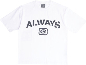 Always Do What You Should Do Stencil Tee / White