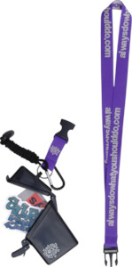 Always Do What You Should Do Card Case 3 / Black