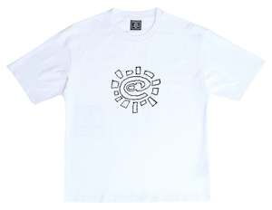 Always Do What You Should Do Sketchy @sun Tee / White