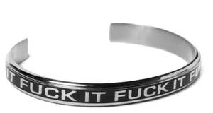 Jewellery: Huf Mono Bracelet / Silver