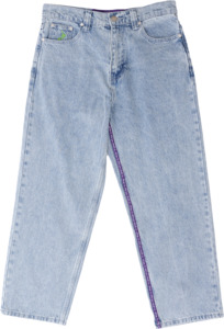 Always Do What You Should Do Woven Purple Label Denim Pants / Light Blue