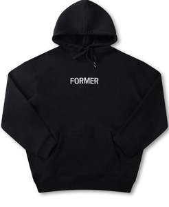 Hoodies Crew Sweatshirts: Former Legacy Emb Hoodie / Black