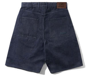 Mens Shorts: Butter Goods Trim Denim Shorts / Rinsed Indigo