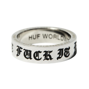 Jewellery: Huf Old E Ring / Silver