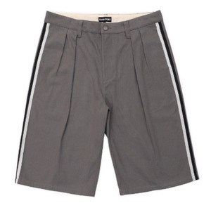 Passport Leagues Club Stripe Shorts / Grey