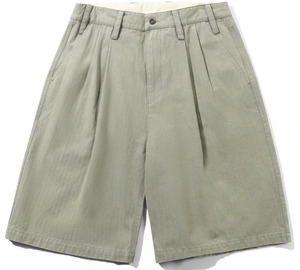 Butter Goods Pleated Shorts / Washed Fatigue