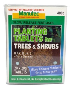 Trees/Shrubs Planting Tablets 400g Manutec - Good Soil