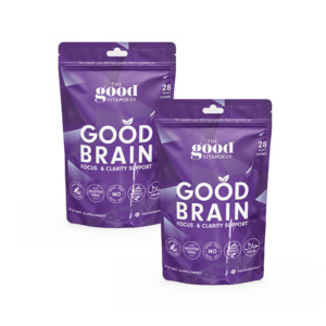 Focus Supplements Vitamins: Good Brain Pouch 2 Pack