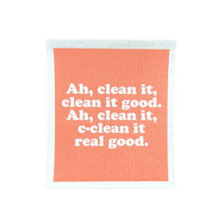 Spruce: Swedish Dishcloth SPRUCE - Ah, clean it, clean it good. Ah, clean it, c-clean it real good.