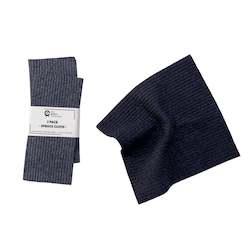 Denim Solid Colour SPRUCE - Set of 2 Dishcloths
