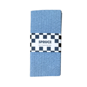 Solid Set Of Spruce: Ocean Solid Colour SPRUCE - Set of 2 Dishcloths