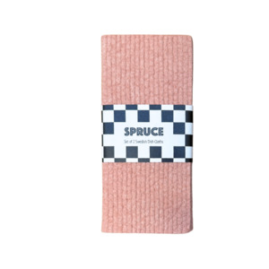 Solid Set Of Spruce: Rose Solid Colour SPRUCE - Set of 2 Dishcloths