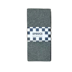 Solid Set Of Spruce: Forest Floor Solid Colour SPRUCE - Set of 2 Dishcloths