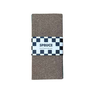 Merino Solid Colour SPRUCE - Set of 2 Dishcloths