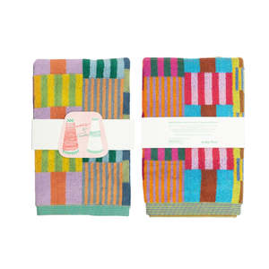 New Foekje Fleur Towels: Guest Towels #75 DUO SET - Tulip Quilt