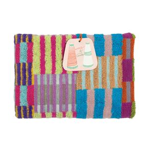 New Foekje Fleur Towels: NEW Bath Mat #74 Tulip Quilt -