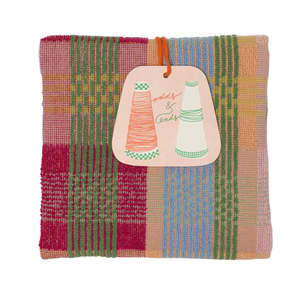 Tea Towels: Tea Towel #127B Wild Weave