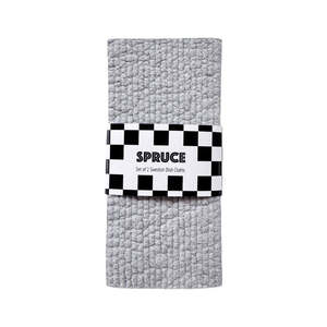 Solid Set Of Spruce: Pebble Solid Colour SPRUCE - Set of 2 Dishcloths