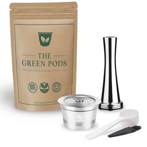 Caffitaly® Compatible Pods – The Green Pods: Reusable Caffitaly Coffee Pods – Starter Pack